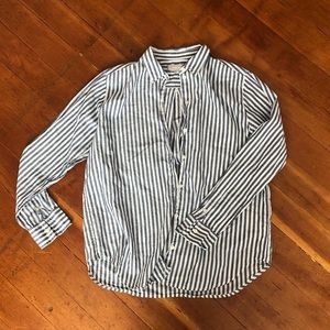 Everlane striped button down